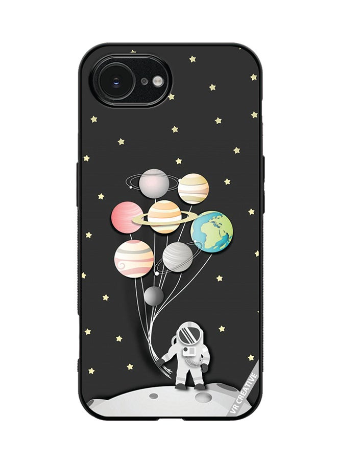 VR CREATIVE Protective Case Cover For Apple iPhone 16e Astronaut Design Multicolour