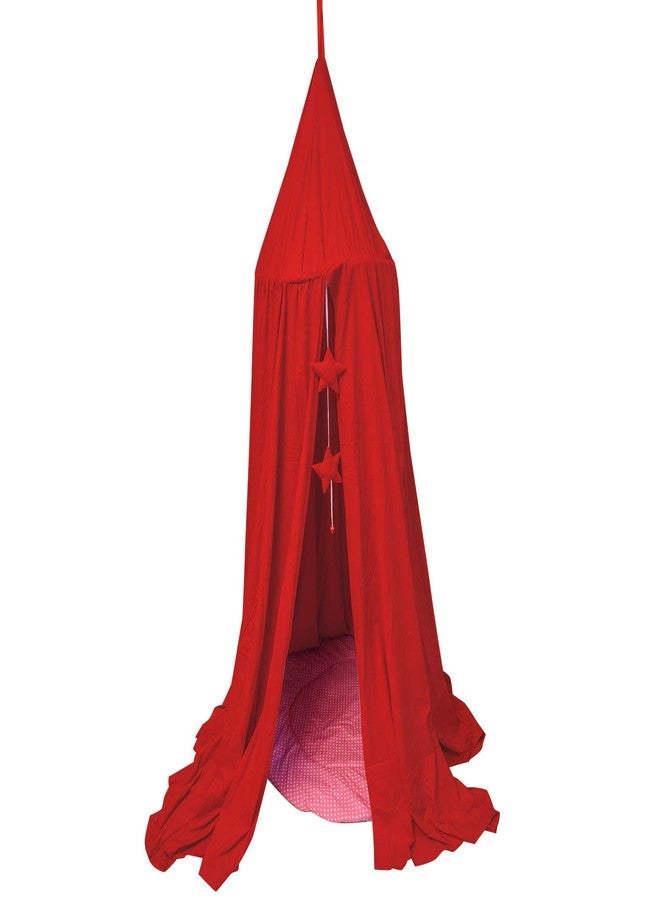 Creative Textiles Magic Hanging Canopy Will give Warm and Comfort to Your Kids Room (Red) - Image 1
