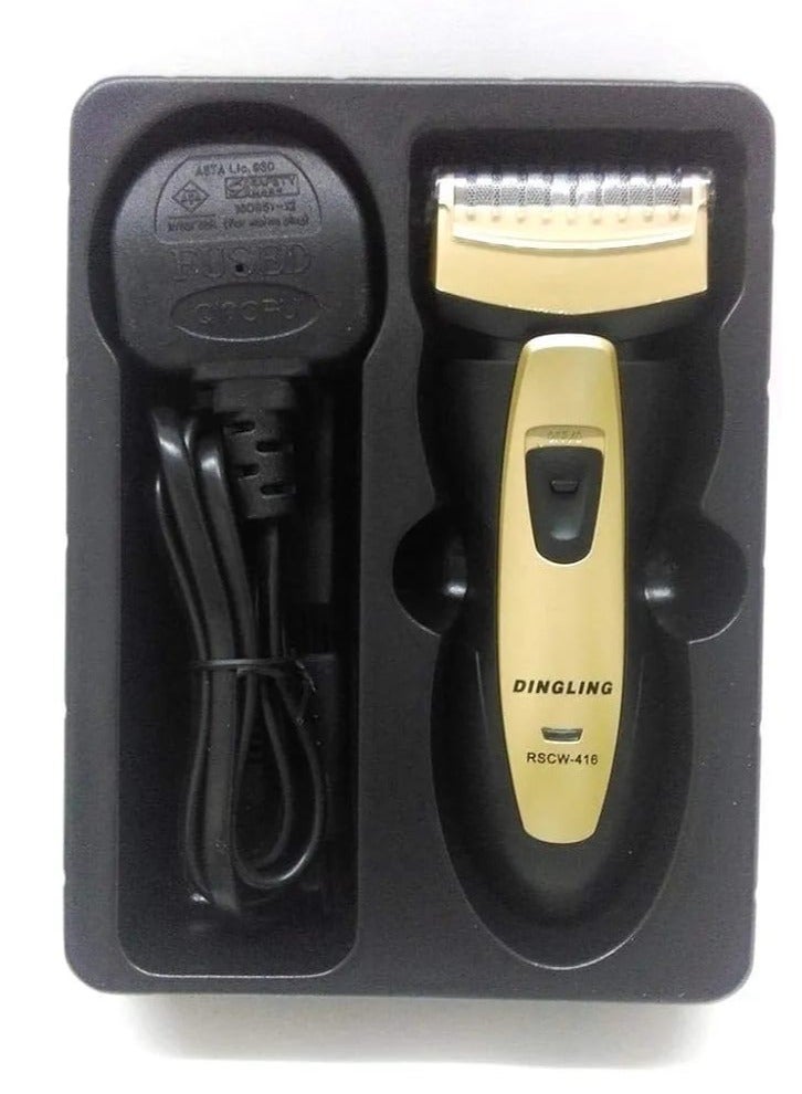 Dingling RSCW-416 Professional Electric Shaver - Rechargeable Wet and Dry Body Groomer Equipped With a Powerful Motor, This Rechargeable Shaver Delivers Efficient And Smooth Results Every Time. - Image 2