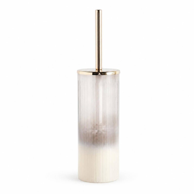 Pan Home Aurum Glass Toilet Brush Holder - Image 4