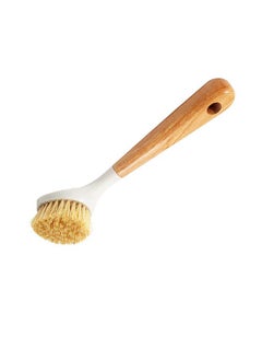 SOWUGI Kitchen Dish Brush Bamboo Handle Dish Scrub Brush Pans Pots Kitchen Sink Dish washing Cleaning Brush  - Image 1