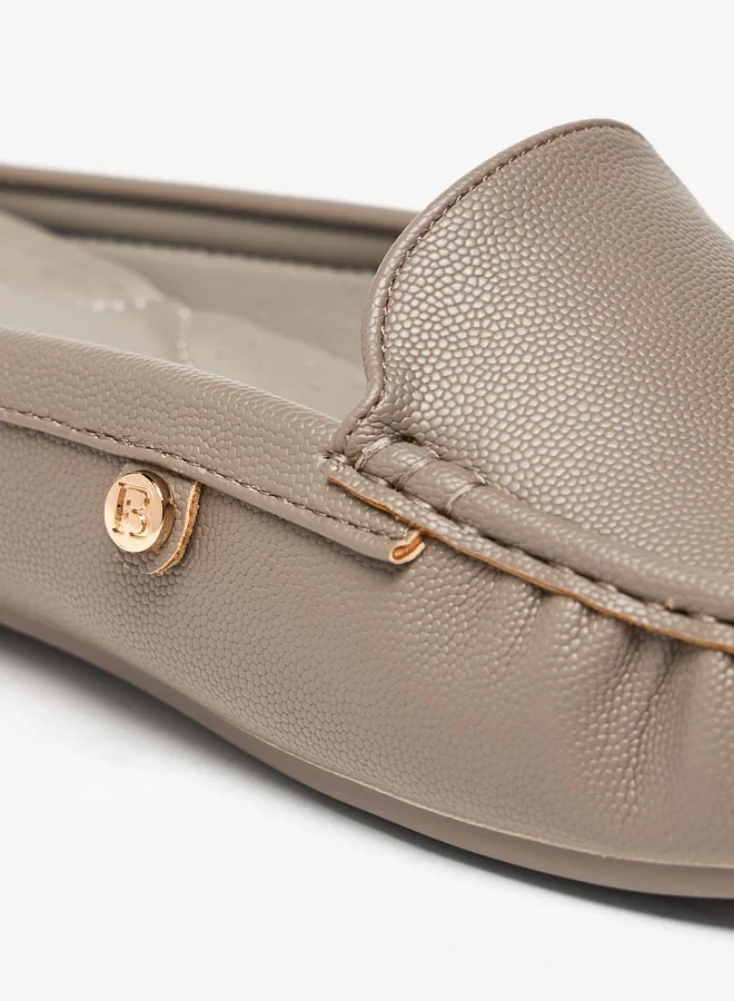 Flora Bella By Shoexpress Textured Slip-On Mules