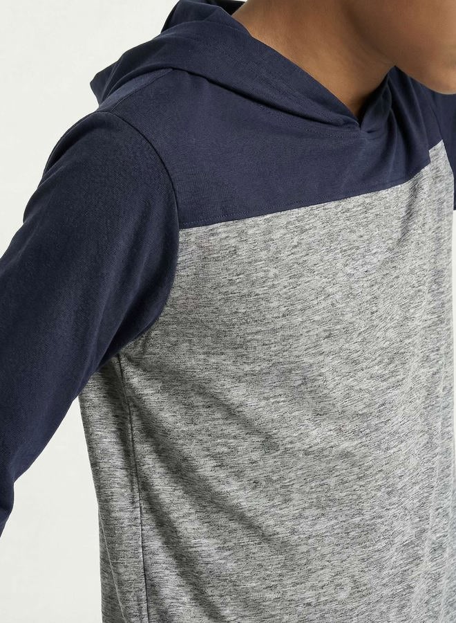 REALESSENTIALS 3 Pack: Boys Girls Youth Teen Quick Dry Dri Fit Dry Fit Long Sleeve Active Athletic Hoodie Tops Gym Sweatshirt Basketball Clothes Moisture Wicking Performance -Set 3,S - Image 4