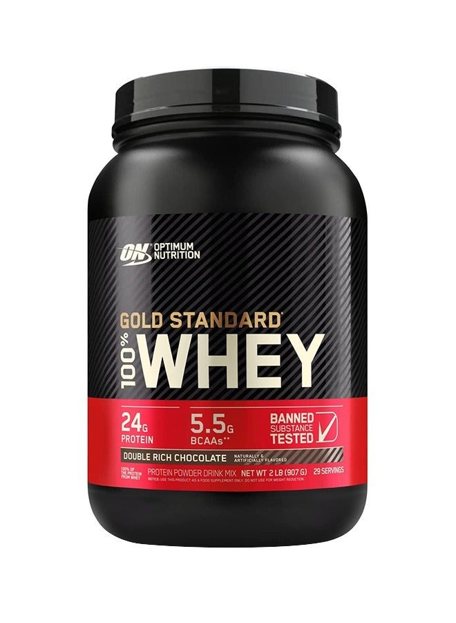 Exclusive Bundle Offer - On 100% Whey Gold Standard Double Rich Chocolate 2Lb