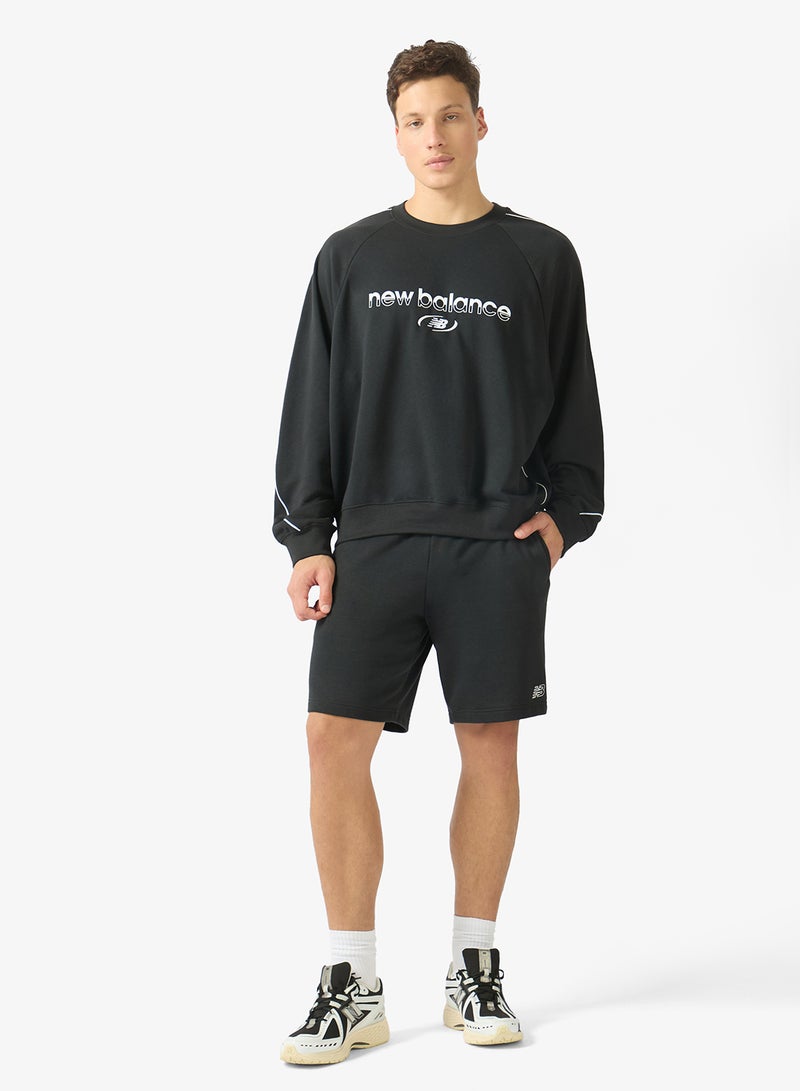New Balance Trackside French Terry Sweatshirt - Image 4