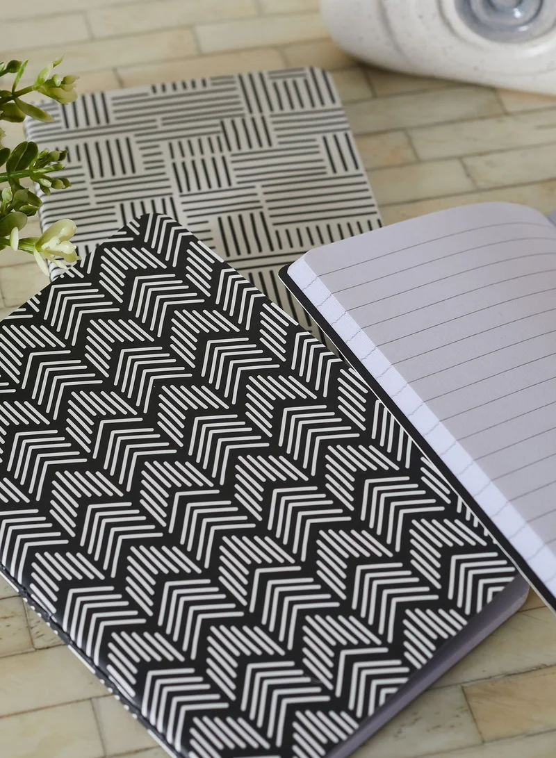 Hema Set Of 3 A6 Stitched Notebooks