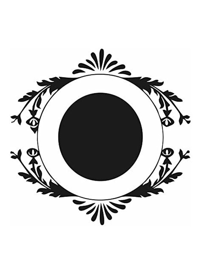 NIBEMINENT Vinyl Decorative Decoration Wall Sticker Black 62X60cm