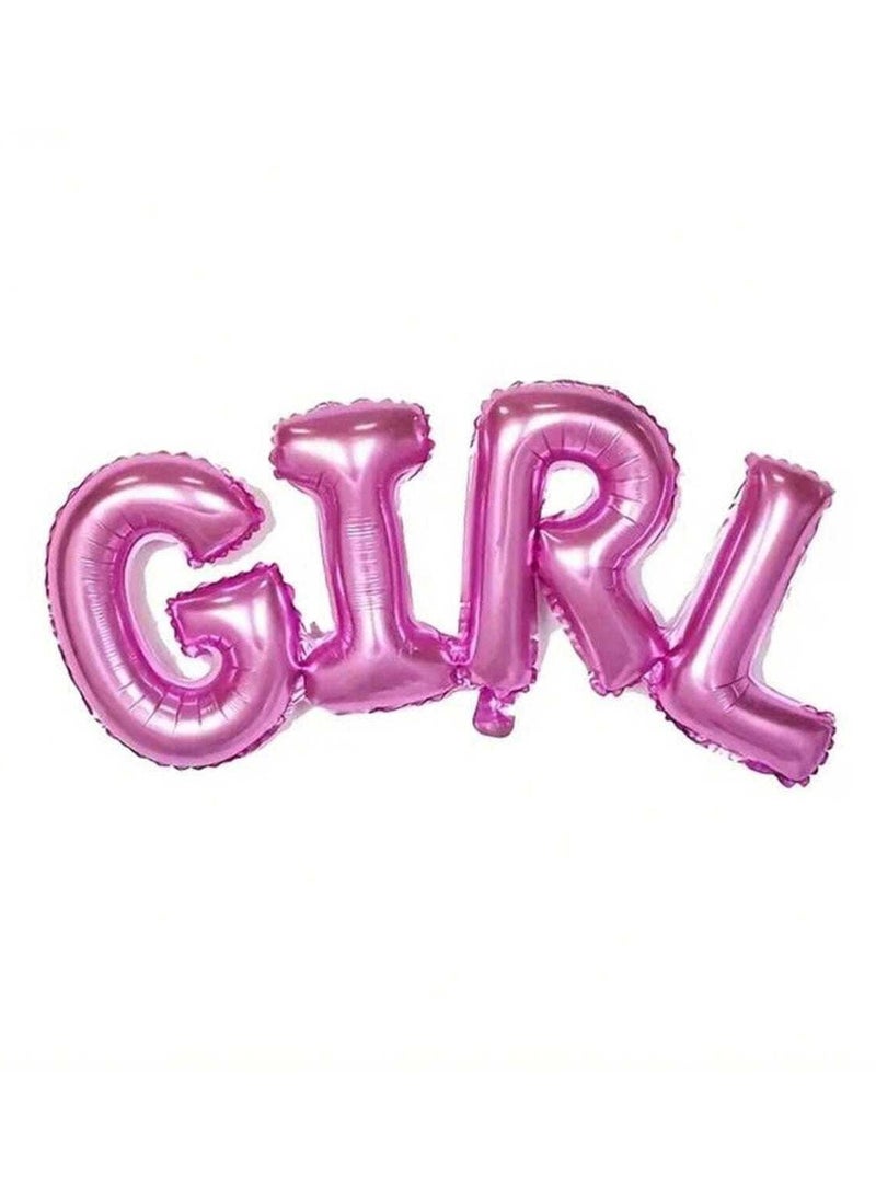 Generic - Gender Reveal Balloons Blue and Pink The set includes 2 curtains and 2 balloons to add a special touch to your party - Image 1
