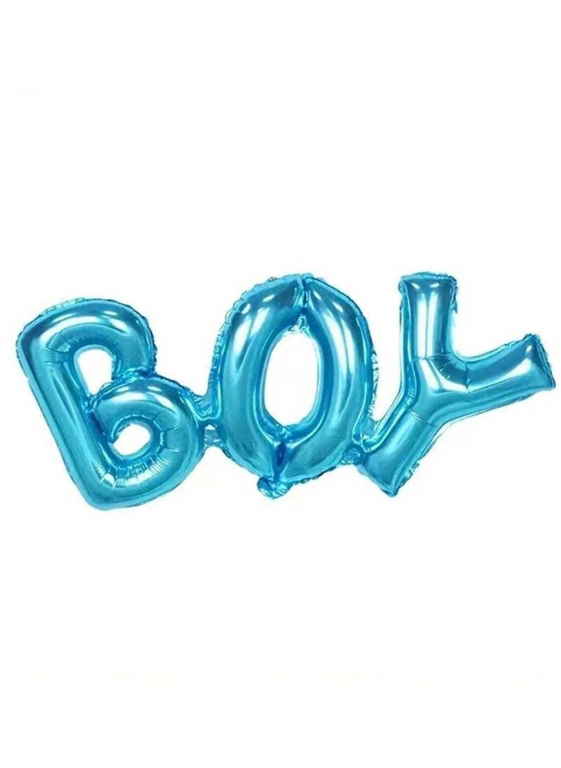 Generic - Gender Reveal Balloons Blue and Pink The set includes 2 curtains and 2 balloons to add a special touch to your party - Image 1