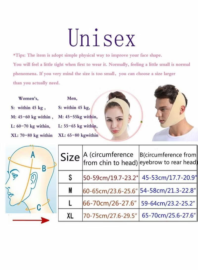 XiuWoo Facial slimming strap face lifting belt pain-free anti-wrinkle band double chin reducer bandage breathable ultra-thin soft remover V mask  - Image 5