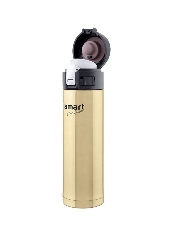 Lamart Vacuum Flask High Quality Stainless Steel 420Ml Gold - Image 2