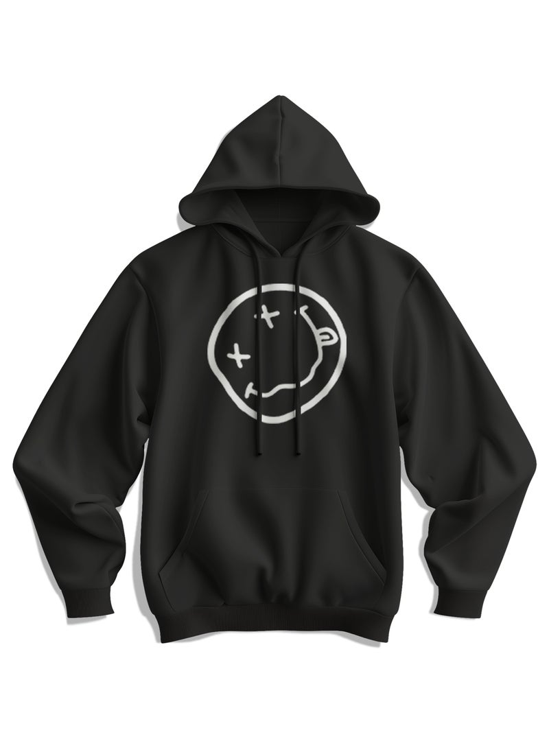 Generic - Fashion World Cotton Hoodie Printed with High-quality Smiley face - Image 1