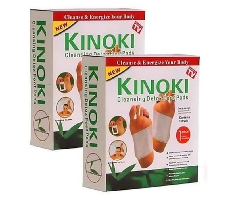 Foot cleansing and detoxifying patches, 20 pieces