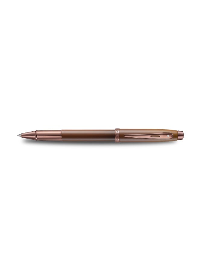 Sheaffer 100 9374 Coffee Edition Matt Brown Rollerball Pen with Regal Brown PVD Trims | Luxury Pen Gift Set1 - Image 4