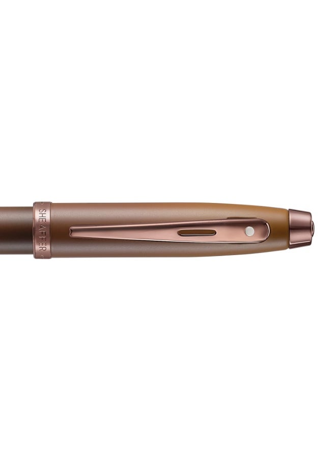 Sheaffer 100 9374 Coffee Edition Matt Brown Rollerball Pen with Regal Brown PVD Trims | Luxury Pen Gift Set1 - Image 5
