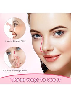 HAVEN Nose Shaping Clips, Roller Nose Shaper，Clip Nose 3D Contours Nose Slimmer Clip，Pain-Free Safety Nose Up Lift Device  - Image 2