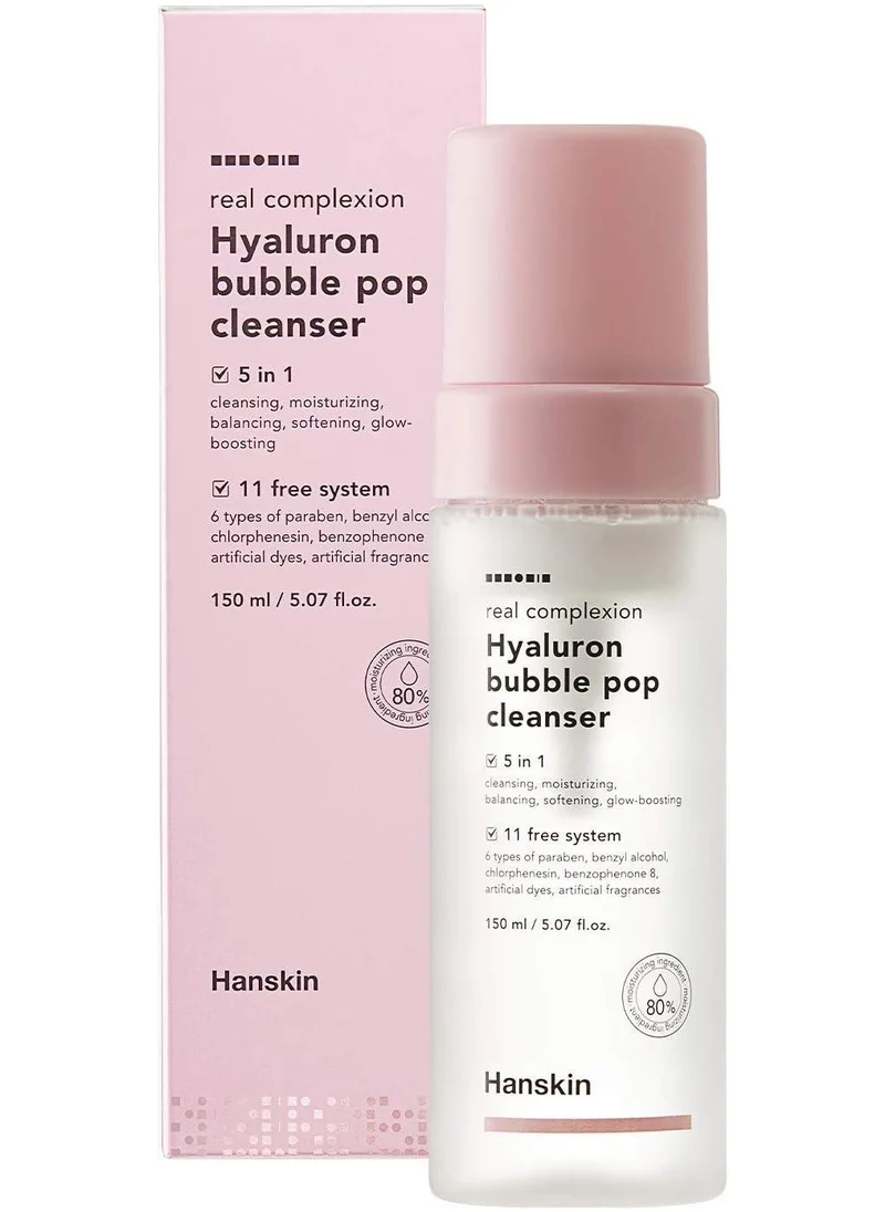 Hanskin Hanskin Hyaluron Bubble Pop Cleanser 150Ml