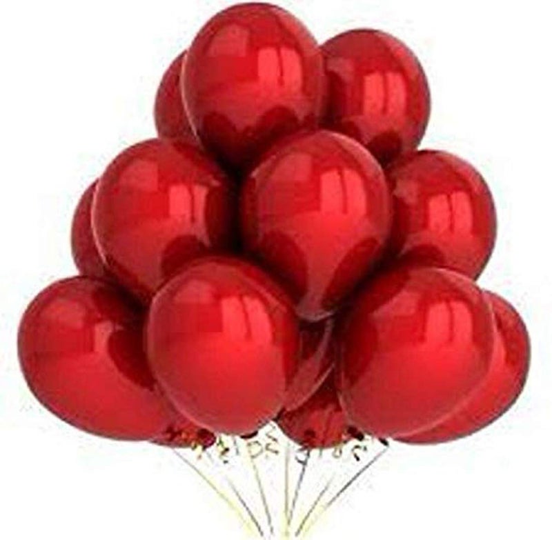 SOI Happy Anniversary Decoration Items (34Pcs) | Happy Anniversary Balloons | Red Balloons For Decoration | Wedding Anniversary Decoration Items - Image 4