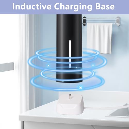 KOPBTBOY Charger Base for Bitvae/Fairywill / 7AM2M AM105/AM110 Electric Toothbrush (Not for 7AM2M AM100 AM101 AM103), Replacement Charger for Electric Toothbrushes Charged with USB Data (Black) - Image 5