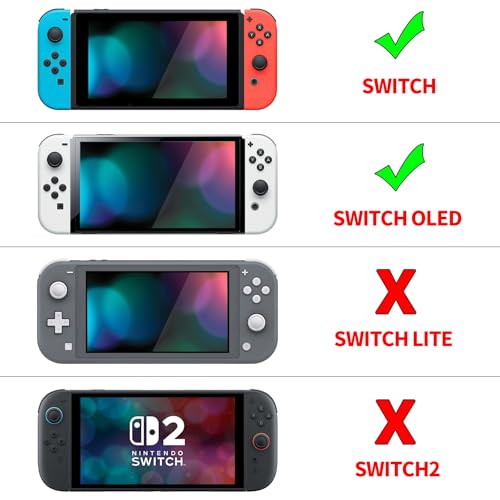 PlayVital Nylon Dust Cover, Soft Neat Lining Dust Guard, Anti Scratch Waterproof Cover Sleeve for Nintendo Switch & Switch OLED Charging Dock - Donut Odyssey - Image 2