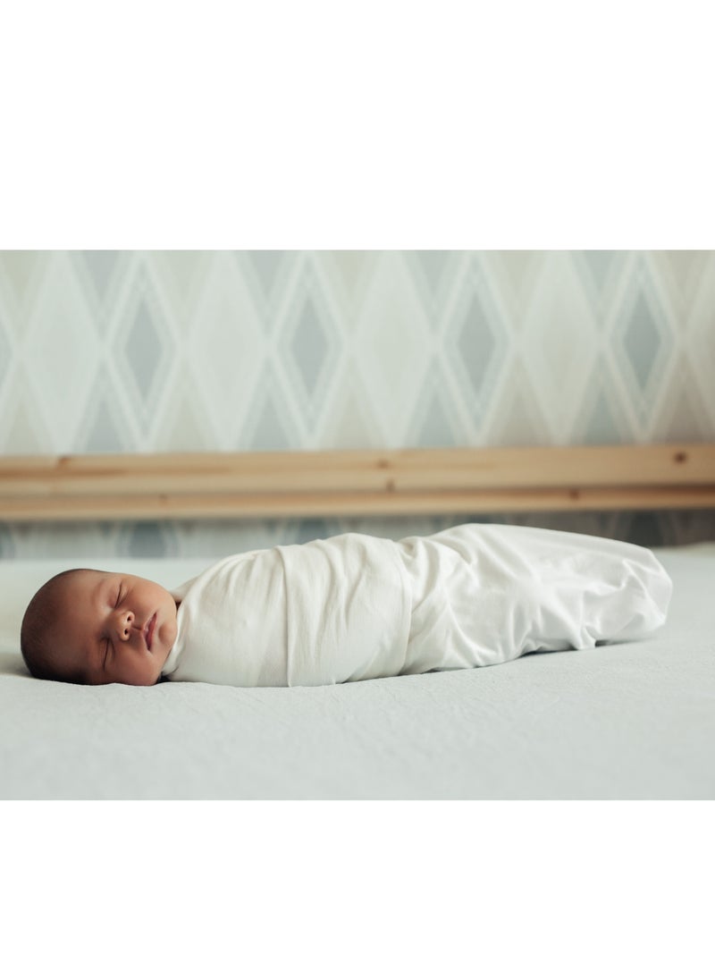 Anvi Baby Set of 2 Organic Bamboo Swaddle- Butterfly Dreams  - Image 4
