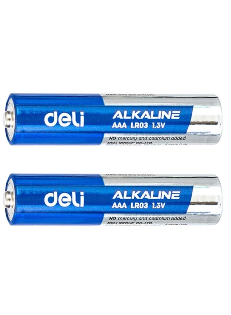 Deli بطارية ديلي AAA 1.5 فولت LR03 قطعتين - Image 3