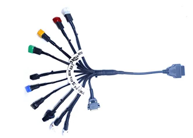 Mapout24 All Bike BS-6 All in one Heavy Duty Molded Universal Wire Unbreakable Wire Diagnostic Cable, One Year Warranty 11 in 1 Cable Diagnosis Cable SMPL037 - Image 1