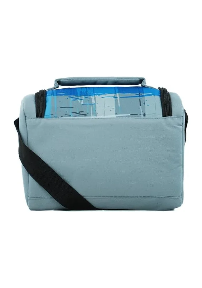 كاتربلر Lunch Bag in Brush Grid Blue/Grey