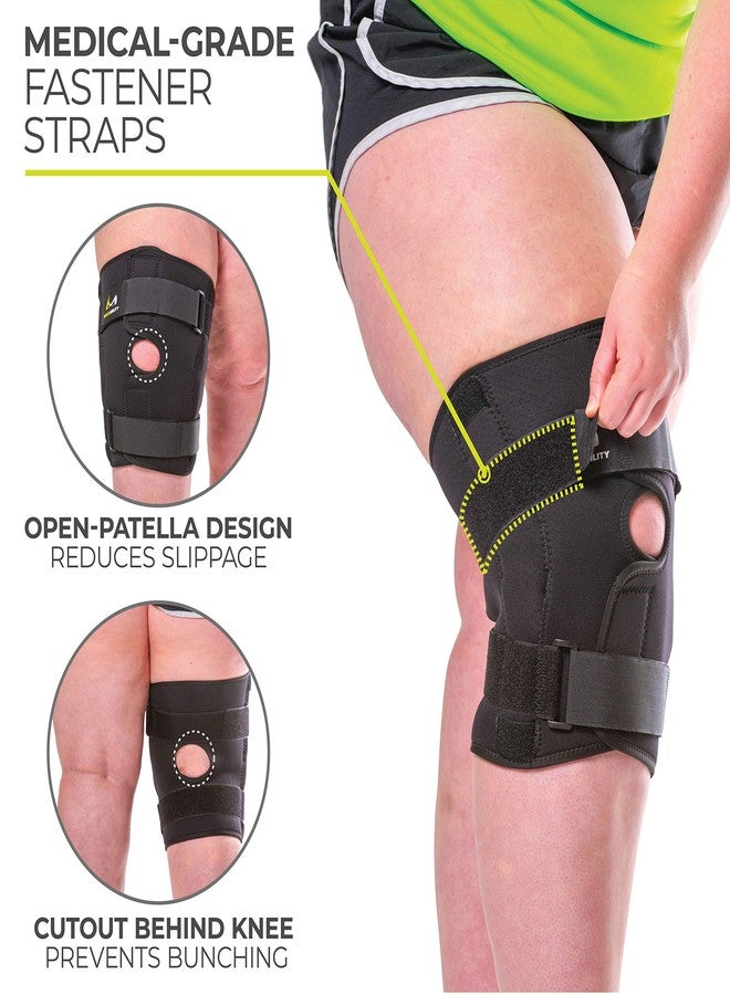 BraceAbility XXXXXL Plus Size Knee Brace - Bariatric Hinged Wraparound Support for Large Legs and Big Thighs, Meniscus Tears, Arthritis Joint Pain, Tendonitis, Ligament Injuries and Sprains (5XL) - Image 5