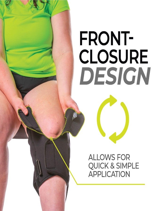 BraceAbility XXXXXL Plus Size Knee Brace - Bariatric Hinged Wraparound Support for Large Legs and Big Thighs, Meniscus Tears, Arthritis Joint Pain, Tendonitis, Ligament Injuries and Sprains (5XL) - Image 4