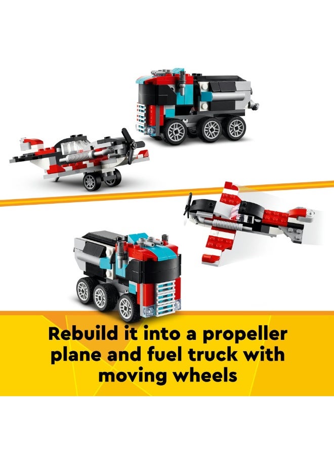 LEGO Creator Flatbed Truck with Helicopter Toy 31146 (270) Pieces  - Image 5