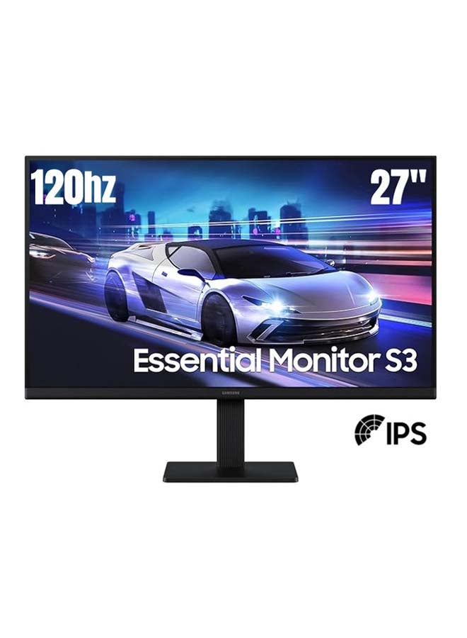 Samsung 27 inch Essential Monitor S32GF, IPS Display, FHD Resolution,  120Hz Refresh Rate, 5ms, Flicker Free, Eye Saver Mode for Gaming and Office Use LS27F320GAMXUE - Image 1