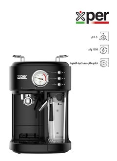 XPER Espresso and Cappuccino Maker - 1250 Watts - 1.5 Liters - 15 Bars - XP541  - Image 1