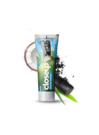 Closeup White Fresh Toothpaste, Charcoal Coco, naturally whitens teeth by lifting stains, 75ml - pzsku/Z069F6E31816C24362993Z/45/_/1739809341/2992ffa2-9296-4b04-9fee-6a95cfc020c0