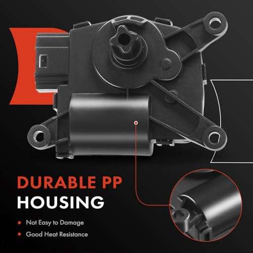 A-Premium HVAC Heater Blend Door Actuator, Compatible with Chrysler Grand Caravan 2021-2023, Pacifica 2017/2019-2023, Voyager 2020-2023 & Dodge Dart 2013-2016, Main - Image 2
