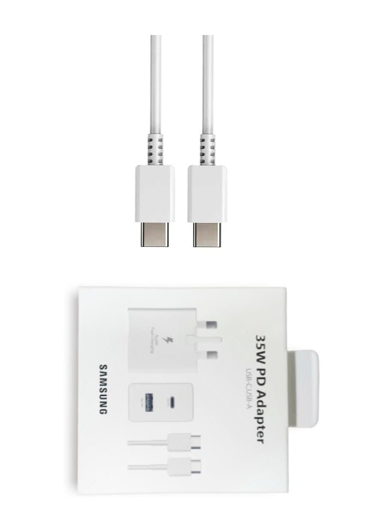 ELTRAZONE "Dual-Port 35W PD Power Adapter: Fast Charging with USB-A & USB-C Ports, 35W & 15W Outputs for Android Devices" - Image 3