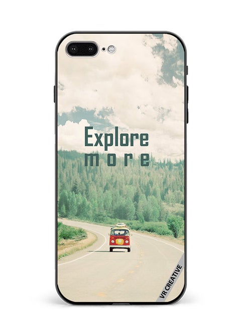 Protective Case Cover For Apple iPhone 7 Plus/8 Plus Explore More Design Multicolour