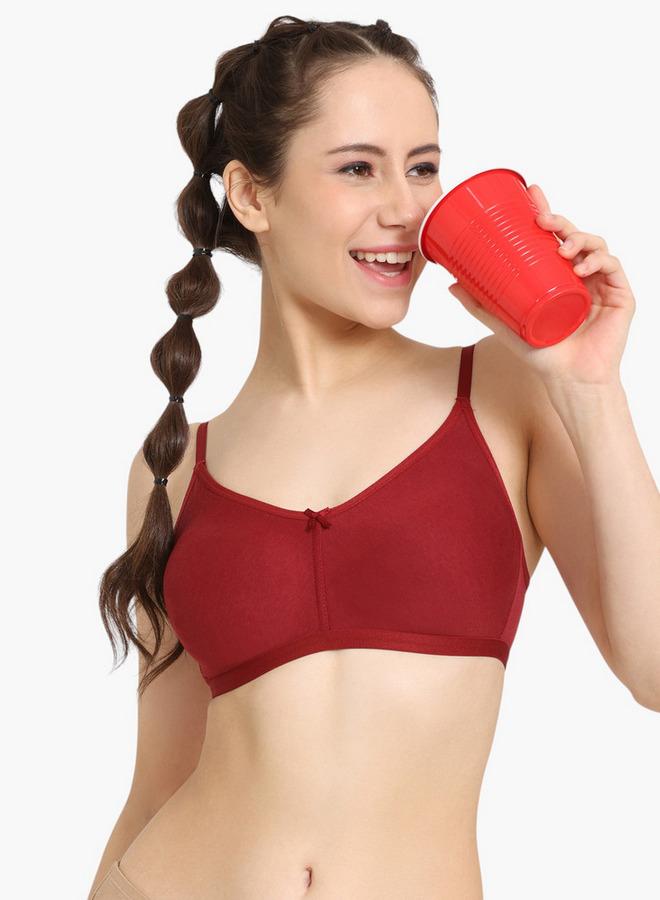 زيفامي حمالة صدر زيفام غير مبطنة بإغلاق بخطاف وعين - Image 1