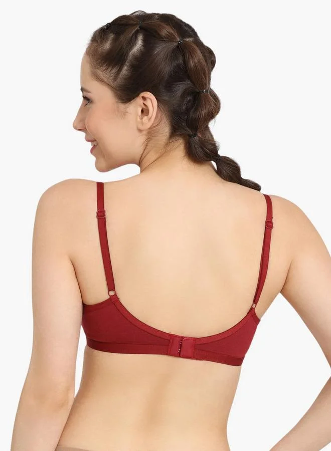 زيفامي حمالة صدر زيفام غير مبطنة بإغلاق بخطاف وعين