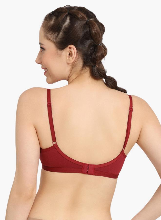 زيفامي حمالة صدر زيفام غير مبطنة بإغلاق بخطاف وعين - Image 2