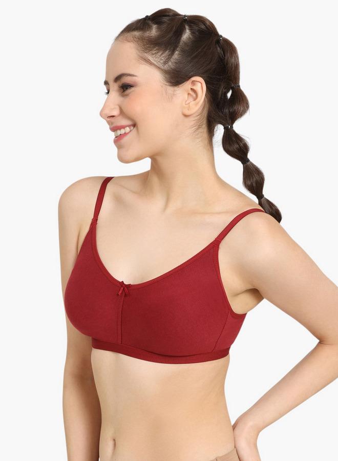 زيفامي حمالة صدر زيفام غير مبطنة بإغلاق بخطاف وعين - Image 3