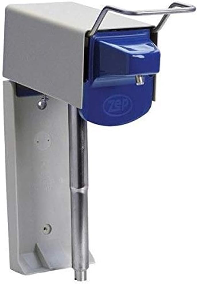 Zep Zep D4000 Plus Stainless Steel Industrial Hand Soap Dispenser  1 Unit  600101  Resistant to Corrosion Rust and Abrasion  - Image 1