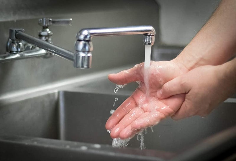 Zep Zep D4000 Plus Stainless Steel Industrial Hand Soap Dispenser  1 Unit  600101  Resistant to Corrosion Rust and Abrasion  - Image 3