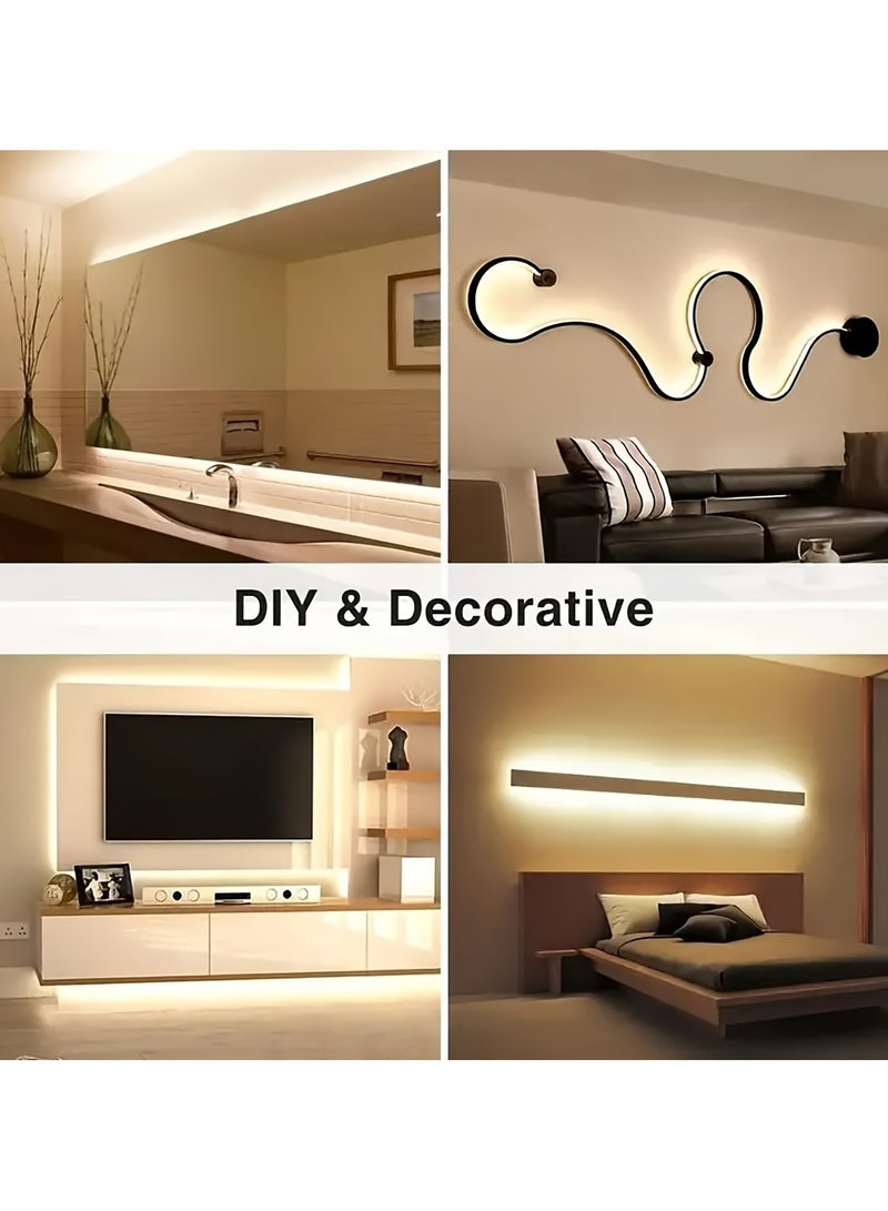 USB-Powered Neon LED Light Strip – 5V Low Voltage Super Bright, Flexible & Waterproof Touch Control for Mirror Decor, Gradient Vivid Atmosphere Lighting (Home/Bar/Car) - Image 5