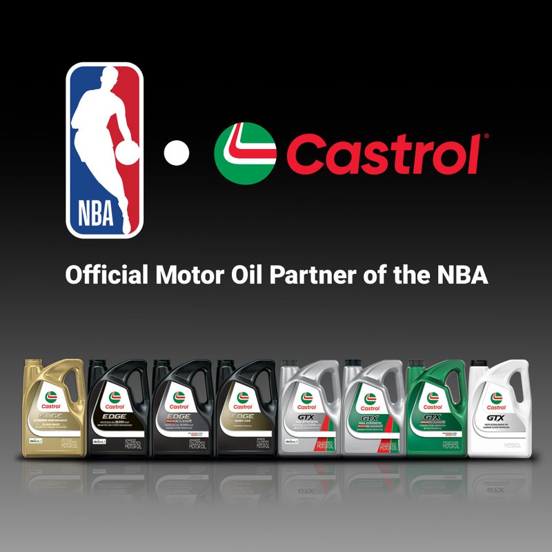 Castrol GTX High Mileage 5W-30 Synthetic Blend Motor Oil, 5 Quarts - Image 3