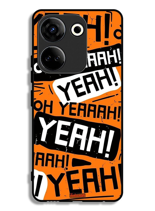 Tolwak Tecno Camon 20 Protective Case Cover Oh Yeah - Image 1