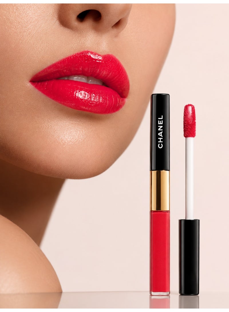 CHANEL Le Rouge Duo Ultra Tenue Ultra Strawberry Red - 54 - Image 4