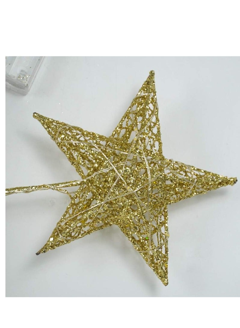 ACLIX Ramadan Lantern and Ramadan Decorations for Home, Eid Mubarak Hilal Crescent Led Light with Battery Decoration and Lights for Room Decoration 50 cm - Image 3