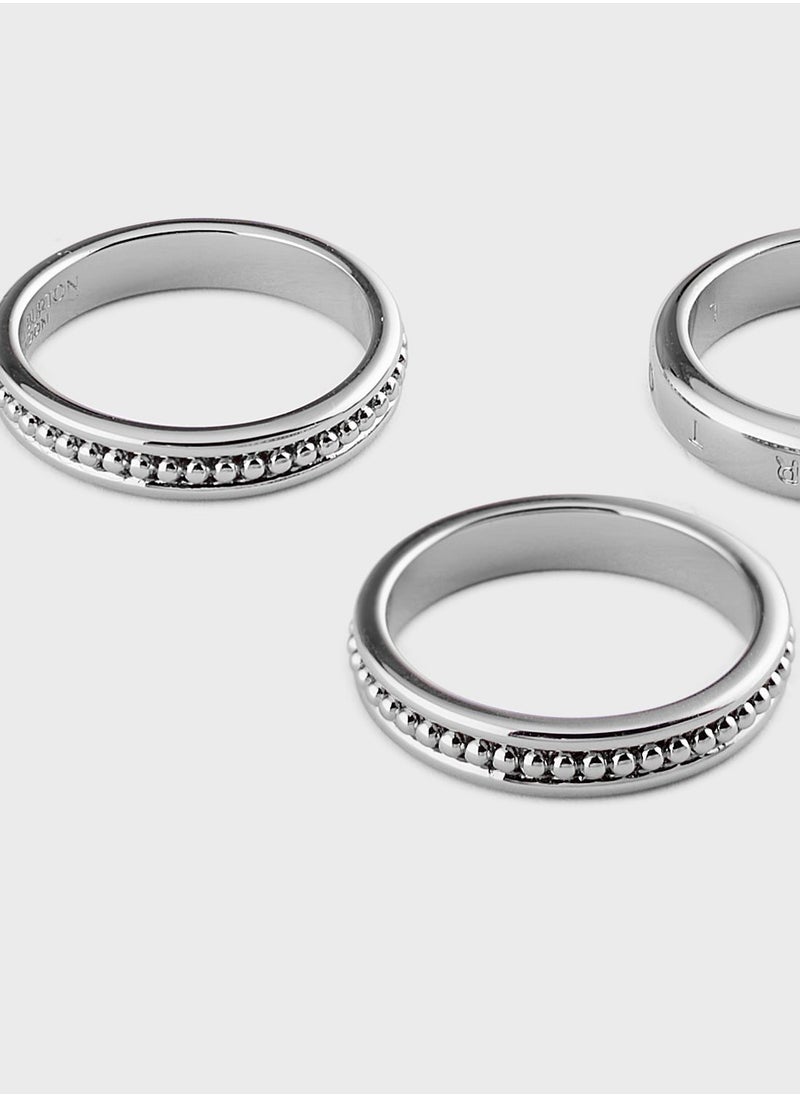 OLIVIA BURTON - Ionic Plated  Rings Set - Image 1