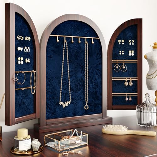 WESTICK Self Adhesive Blue Velvet Fabric Wallpaper 158 x 394 Soft Velvet Flocking Drawer Liner for Jewelry Box Peel and Stick Felt Contact Paper for DIY Art Crafts Shelf Liner Cabinets Walls - Image 3